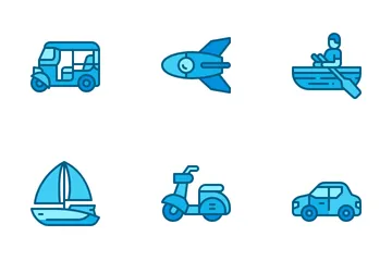 Transportation Icon Pack