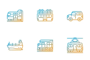 Transportation Icon Pack