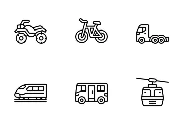 Transportation Icon Pack