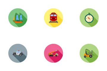 Transportation Icon Pack