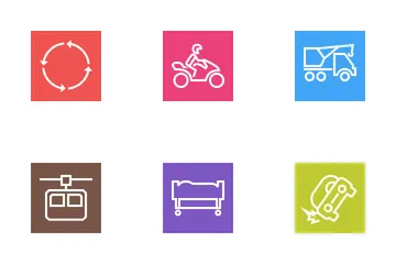 Transportation Icon Pack