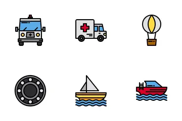 Transportation Icon Pack