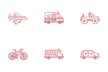 Transportation Icon Pack