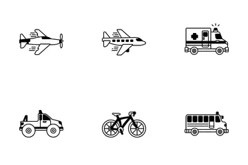 Transportation Icon Pack