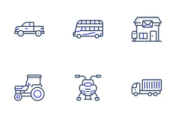 Transportation Icon Pack