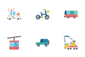 Transportation Icon Pack