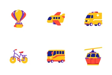 Transportation Icon Pack