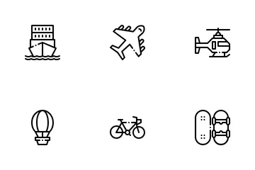 Transportation Icon Pack