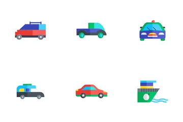 Transportation Icon Pack