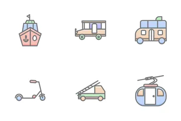 Transportation Icon Pack