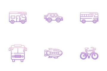 Transportation Icon Pack