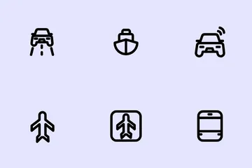 Transportation Icon Pack