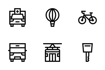 Transportation Icon Pack