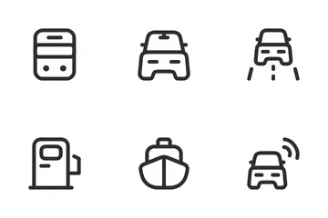 Transportation Icon Pack