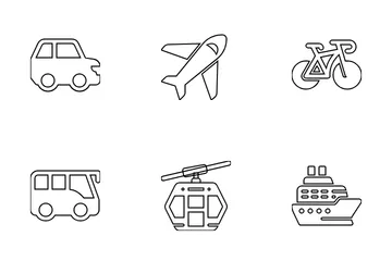 Transportation Icon Pack