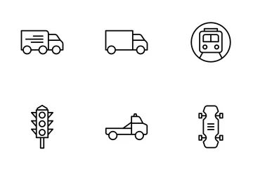 Transportation Icon Pack