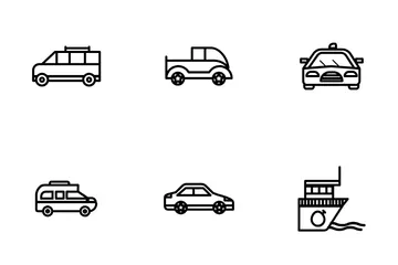 Transportation Icon Pack