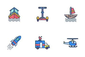 Transportation Icon Pack