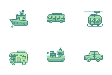 Transportation Icon Pack