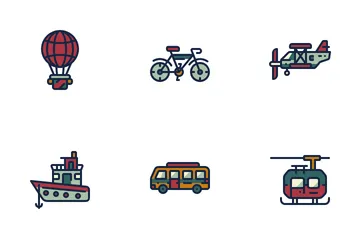 Transportation Icon Pack