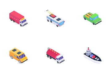 Transportation Icon Pack