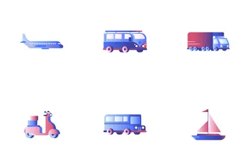 Transportation Icon Pack