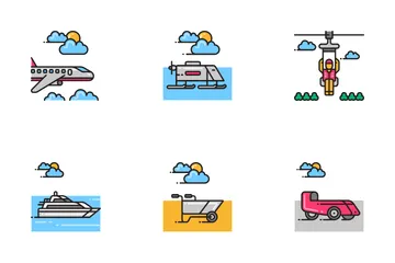 Transportation Icon Pack