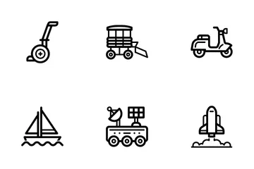 Transportation Icon Pack