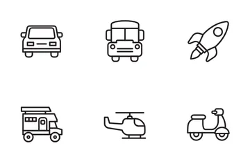 Transportation Icon Pack