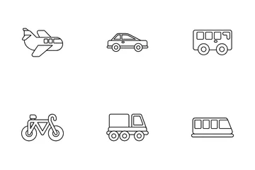 Transportation Icon Pack