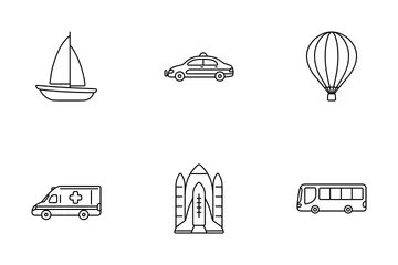 Transportation Icon Pack