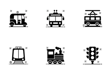 Transportation Icon Pack