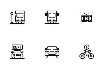 Transportation Icon Pack