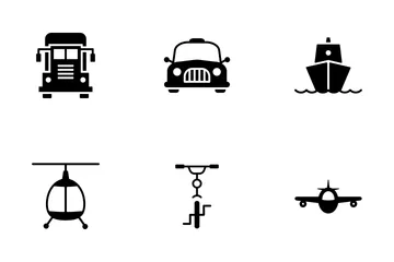 Transportation Icon Pack