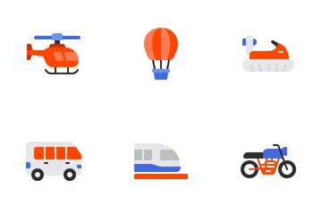 Transportation Icon Pack