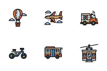 Transportation Icon Pack