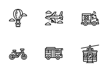 Transportation Icon Pack