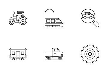 Transportation Icon Pack