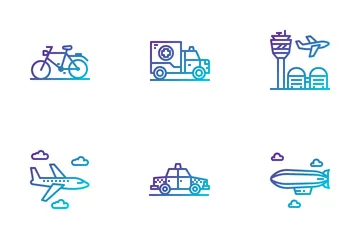 Transportation Icon Pack