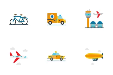 Transportation Icon Pack