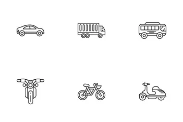 Transportation Icon Pack