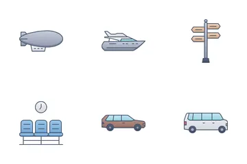 Transportation Icon Pack