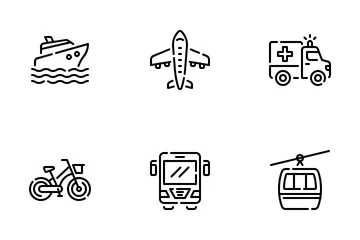 Transportation Icon Pack