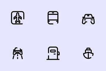 Transportation Icon Pack