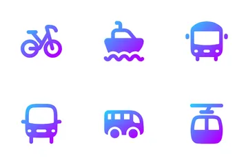 Transportation Icon Pack