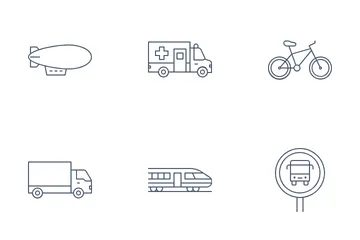 Transportation Icon Pack