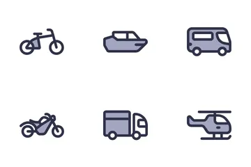 Transportation Icon Pack