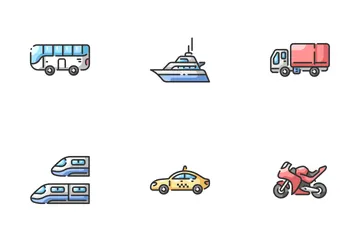 Transportation Icon Pack