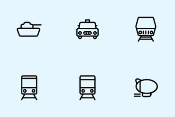 Transportation Icon Pack