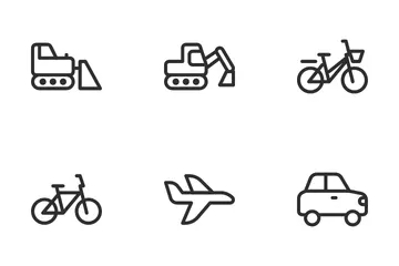 Transportation Icon Pack